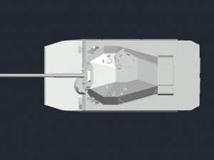 AMX10 wheeled tank Modello 3D