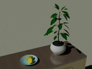 Dresser plant 3D 모델