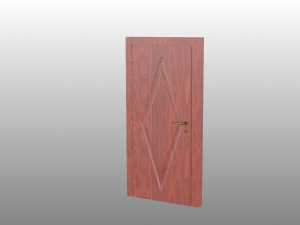 3D Door DM01 int Modèle 3D