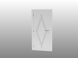3D Door DM01 int 3D 모델