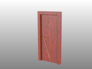 3D Door DM01 int 3D 모델