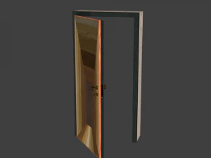 3D door DM01 ext 3D Model