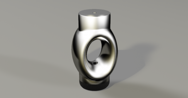 3D sofa foot elliptical Model 3D .c4d .max .obj .3ds .fbx .stl .blend 