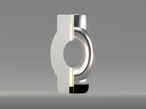 3D sofa foot elliptical Model 3D