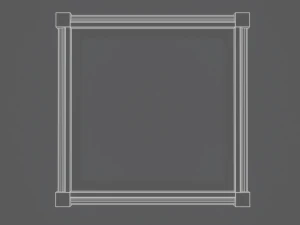 3D vintage living room table 3D Model