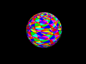 Colorful mosaic fabric DM 01 CG Textures