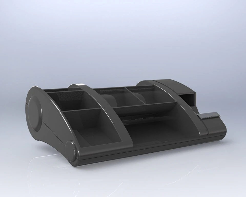 Desktop pencil case 3D Model .c4d .max .obj .3ds .fbx .stl .blend 