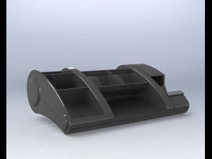 Desktop pencil case 3D Model