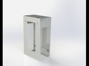 Server cabinet 3D-Modell