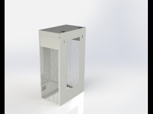 Server cabinet 3D-Modell