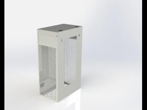 Server cabinet 3D Model