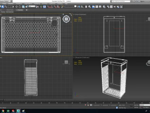 Server cabinet 3D Model