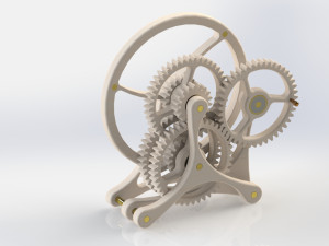 Making a Gear Machine Modelo de impresión 3D