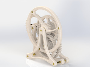Making a Gear Machine Modelo de impresión 3D