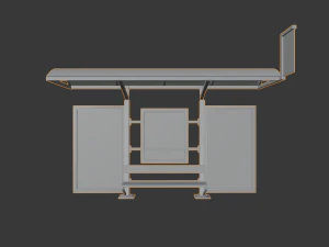 Bushaltestelle 3D Modell