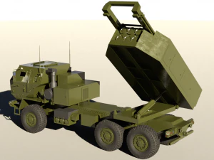 M142 HIMARS MLRS 3D Model
