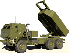 M142 HIMARS MLRS 3D Model