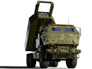 M142 HIMARS MLRS 3D Model