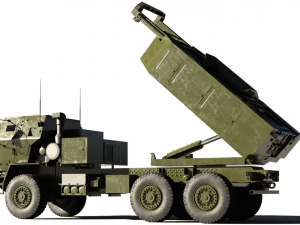 M142 HIMARS MLRS 3D Model