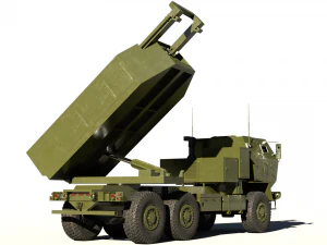 M142 HIMARS MLRS 3D Model