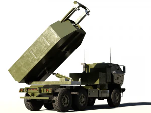 M142 HIMARS MLRS 3D Model