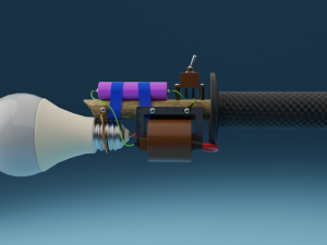 Apocalypse Flashlight 3D Model