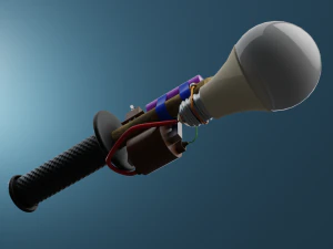 Apocalypse Flashlight 3D Model
