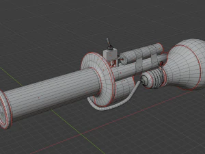 Apocalypse Flashlight 3D Model