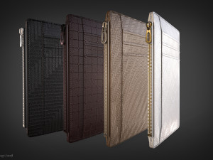 Wallet Game ready 3D 模型