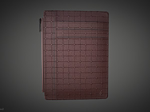 Wallet Game ready 3D-Modell