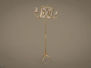 Suporte para partitura Jogo pronto Modelo 3D