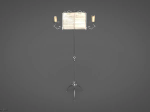 Suporte para partitura Jogo pronto Modelo 3D