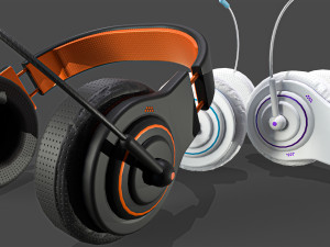 Headphones Game ready 3D Model