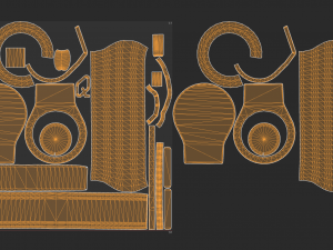 Headphones Game ready 3D Model
