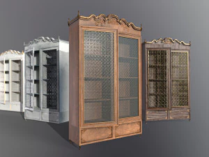 Gioco dell'armadio pronto Modello 3D