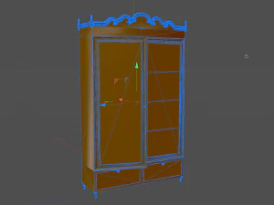 Jogo de arm&aacute;rio pronto Modelo 3D