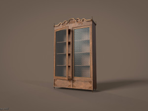 Cupboard Game ready 3D-Modell