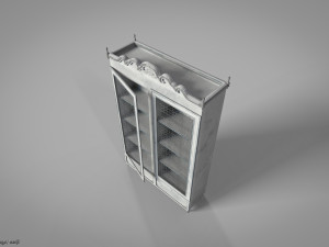 Cupboard Game ready 3D-Modell