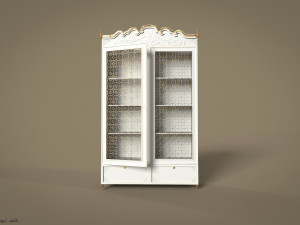 Cupboard Game ready 3D-Modell