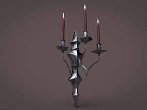 Chandelier Game ready 3D Model