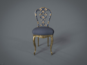 Chair Game ready Model 3D