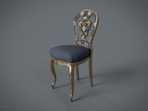 Chair Game ready Model 3D