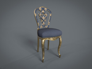 Chair Game ready Model 3D