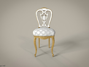 Chair Game ready Model 3D