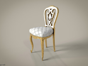 Chair Game ready Model 3D