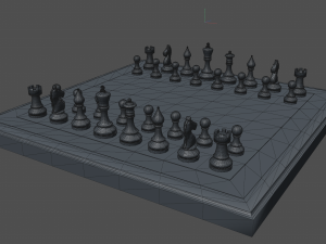 Boardgames Game ready 3D Model