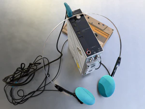 Gravador de cassetes FM-AM 1986 pronto para jogo Modelo 3D