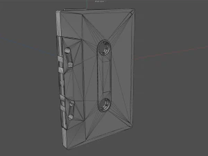 Gravador de cassetes FM-AM 1986 pronto para jogo Modelo 3D