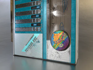 Gravador de cassetes FM-AM 1986 pronto para jogo Modelo 3D