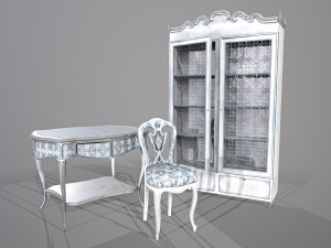 Furniture asset v2 game ready 3D Model